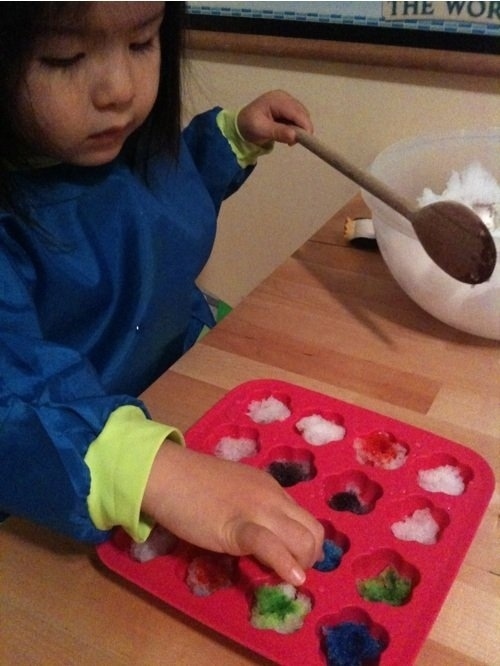This activity might be over quickly when the snow melts...