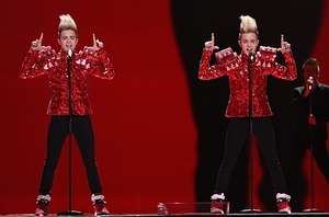 As Irish as Jedward's Eurovision entry