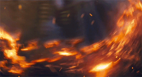 KILLED IT! CINNA KILLED IT! In addition to making the most glamour wedding dress we have ever seen, Cinna literally gave the Capitol a big thumbs down by making Katniss the mockingjay. We bow before your genius, sir.