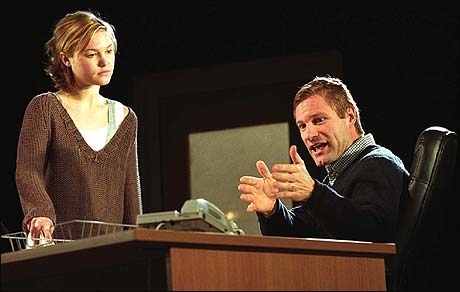 Stiles has had made several appearances on stage, including The Vagina Monologues and Twelfth Night. She appeared alongside Aaron Eckhart in David Mamet's Oleanna, about a student who accuses her teacher of sexual harrassment, and received positive notices from critics.