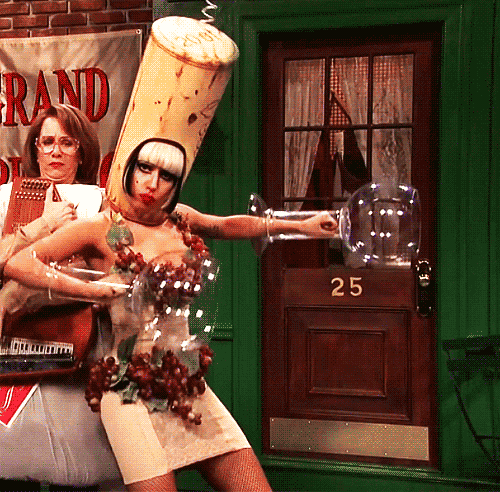 It's wine time, baby.