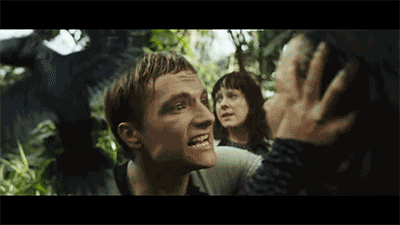 This was sad...but look how sweet Peeta is trying to help Katniss!
