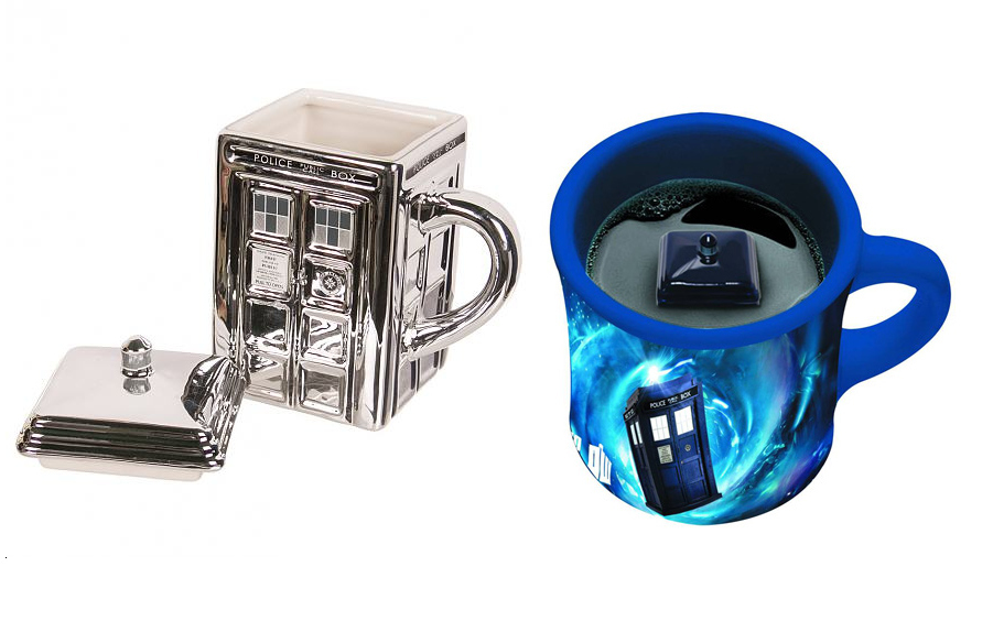 For whatever doctor you are channeling that day. Each of these mugs are equally awesome and full of surprises!Left. Right.