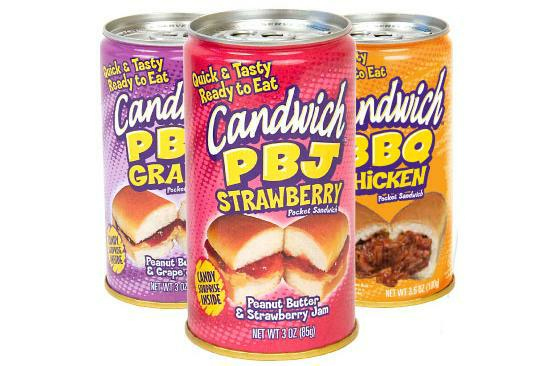 Canned sandwiches: