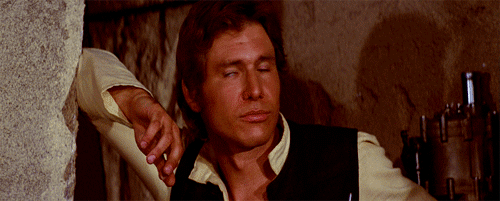 Han Solo. Jonah Hill has more Oscar nominations than Han Solo. Harrison Ford has only been nominated once---for Witness in 1986, when Hill was 2 and a half years old.