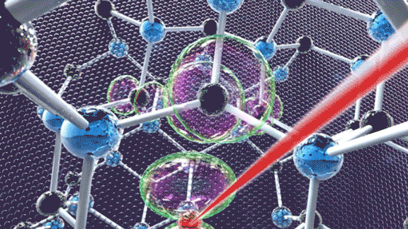 You may not want to give your beloved a flawed diamond, but in the case of materials for quantum computing, it's the diamond's defect that may make computation possible.