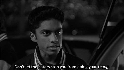 If your Valentine is so hot they're always getting hate, give him/her some Kevin G style encouragement.