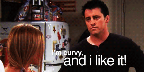 Embrace your curves and hourglass shape.