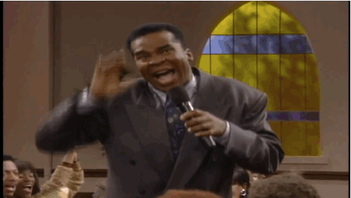 Putting him all the way up at No. 2 may be a controversial move, but that church entrance alone secures it. David Allan Grier shone with a couple of appearances as Pam's sleazy, sanctified cousin. With a couple more appearances under his belt, he very well could have made No. 1.