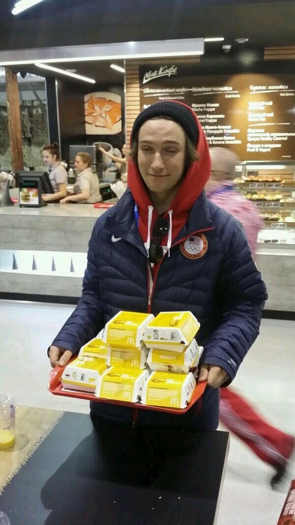 A Sotchi, les athlètes pouvaient se restaurer gratuitement au McDonald's.