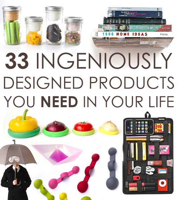 33 Ingeniously Designed Products You Need In Your Life