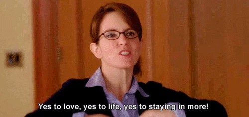 Social engagements = Shaving your legsShaving your legs = Time spent away from NetflixTime spent away from Netflix = Bad