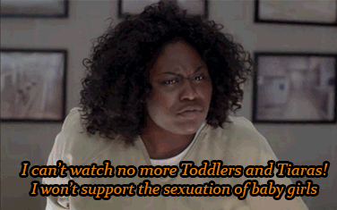 I'm looking at you, "Orange is the New Black."