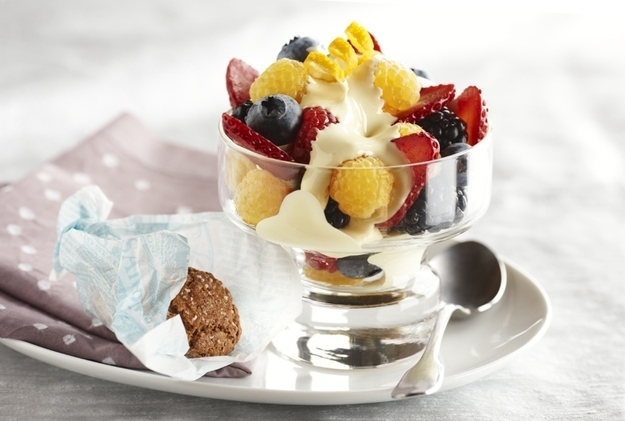 Gelato and Panna Cotta get all the credit when it comes to creamy Italian desserts, but Zabaglione is hard to beat. A custard of egg yolk, sweet wine, and sugar is whisked until light and fluffy then served with fresh fruit and meringue. If you like eggnog, this is a legit excuse to enjoy it in a classy dessert-form all year long
