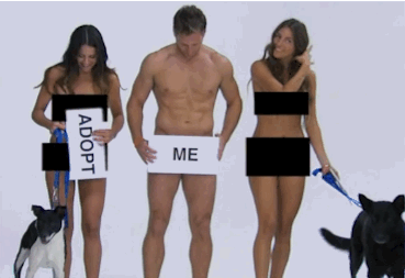 You never know when you'll have a spontaneous naked photo shoot.