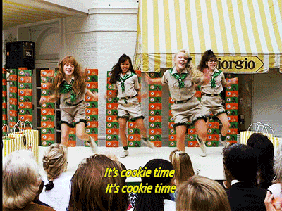 Unless you pre-ordered 10 boxes of Thin Mints for direct delivery like me, your Girl Scout Cookies are on the way.