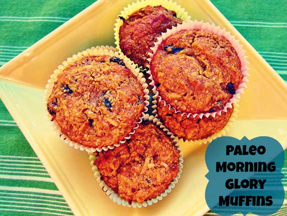 As delicious as any muffin you'd pick up at the deli, but without the scary amount of sugar and fat and who knows what else? Recipe here.