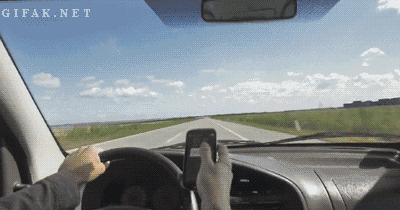 Don't text while driving.