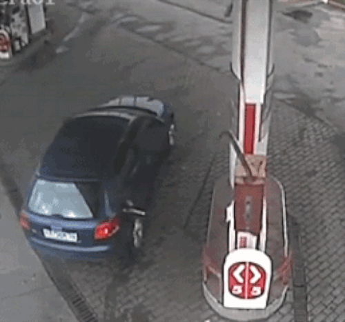 Apparently pumping your own gas is a thing?