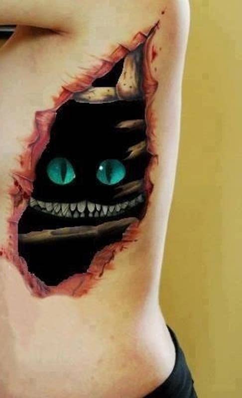 18 Optical Illusion Tattoos That Will Make You Take A Second Look