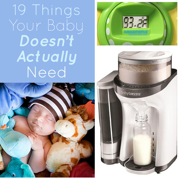 19 Things Your Baby Doesn't Actually Need