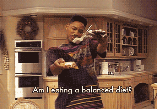 It's not just about a balanced diet! Making time to prepare what goes into your body, tells yourself that you're worth something.