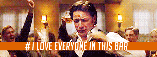 Stay close to them, its the key to free drinks.