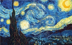 Starry Night, by Vincent van Gogh