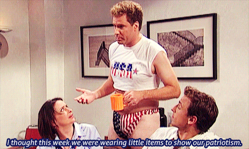 "Do you remember when America invented freedom? And won all the gold medals? Good."Where you can find them: Commenting on Reddit.