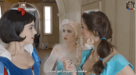 "You got slipped a roofie, you fell for a cheat."