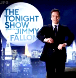 He's bringing The Tonight Show back to New York. It's happening tonight. Good luck, Jimmy! Not that you'll need it.