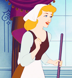 I mean, Cinderella had to do it, so you're not going to complain.
