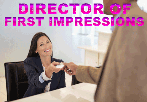 What they actually do: Reception. No, really.