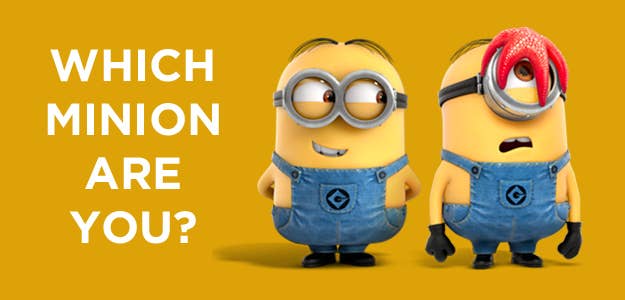 Image result for what minion are you?