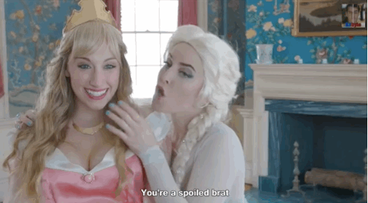 "You're a spoiled brat."
