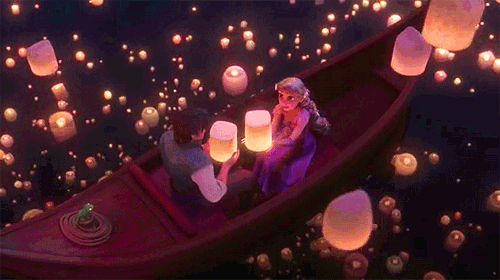 "I just want to see the floating lanterns gleam!"
