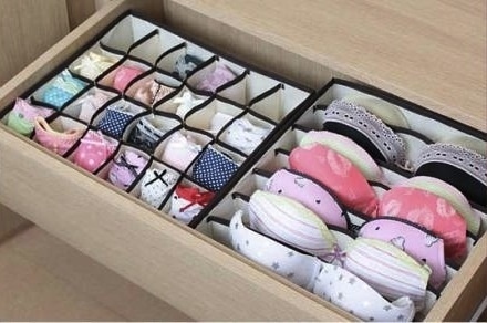 Or use a handy handbag organizer., 53 Seriously Life-Changing Clothing Organization  Tips