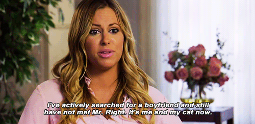 So obviously meeting him on reality television is the only answer!
