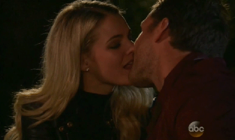 Lots of tongue action. Eek.