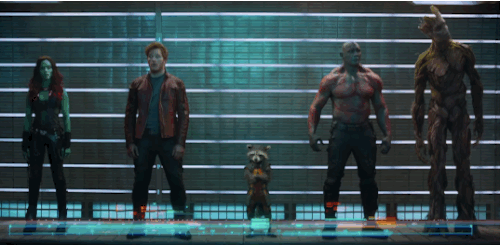After more than a year of anticipation, the first trailer for Marvel Studio's Guardians of the Galaxy finally debuted on Jimmy Kimmel Live on Tuesday night, after star Chris Pratt appeared to introduce it.