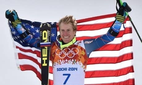 Ted Ligety took the gold in the men’s giant slalom on Wednesday, becoming the first American to take the top podium spot in the event.Ligety had a two-run combined time of 2:45.29 after establishing almost a full second's lead in his first run.