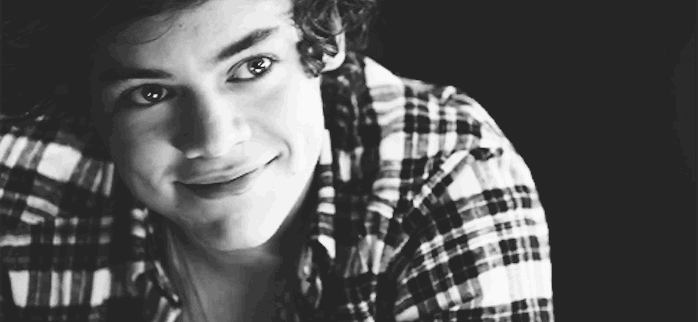 And he smiled again.