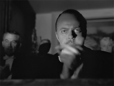 "But it's two hours of--" we know, it's pretty slow and a little dry...BUT LOOK AT all Orson Welles did cinematically with the resources he had at the time...
