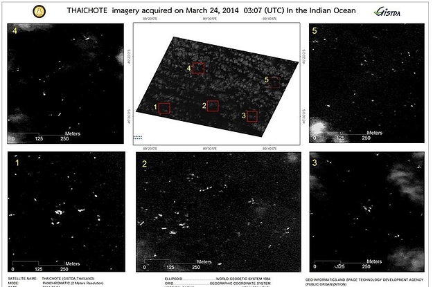 Thai Satellite Spots 300 Objects In Ocean Possibly Linked To Missing Plane