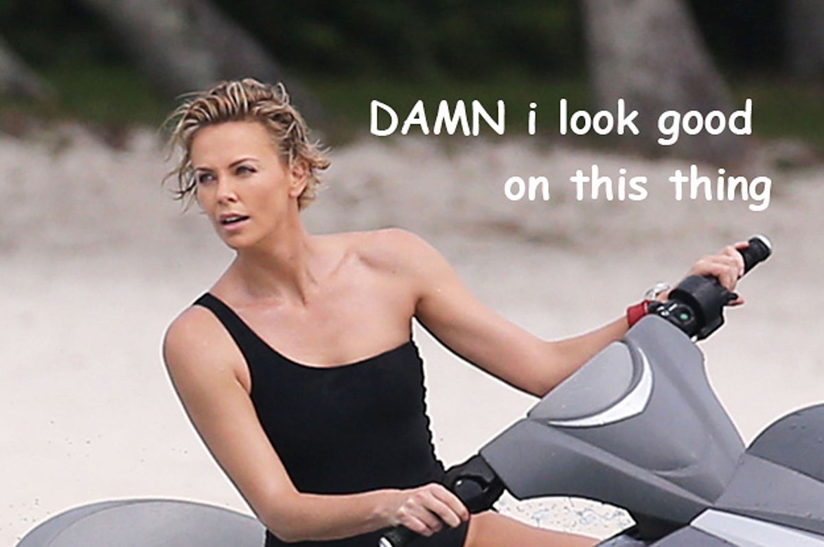 Things Charlize Theron Is Thinking While Jet Skiing