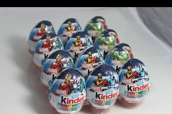 marvel kinder eggs