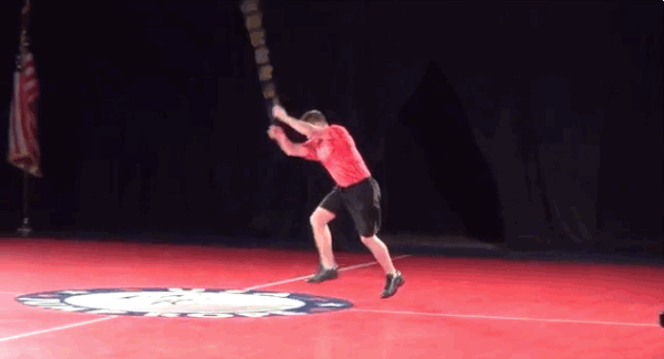 Think gymnastics.