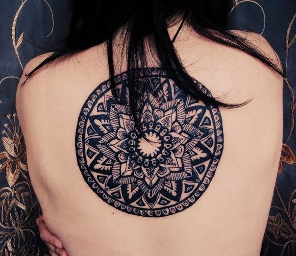 Mandala Tattoo, Creative Stoner Tattoos