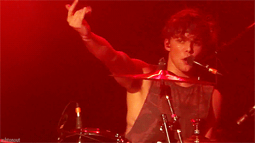 And the drummer.