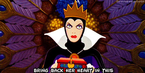 Another vain diva concerned with being "the fairest in all the land". She is obsessed to the point where she is willing to commit murder.